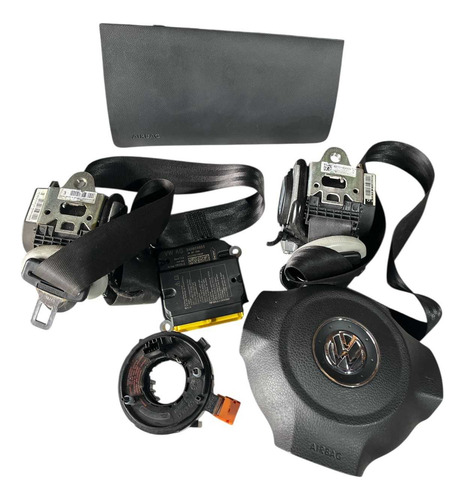 Kit Airbag Vw Gol Saveiro Voyage G6 2011/2012/2013/2014/2015 Preto