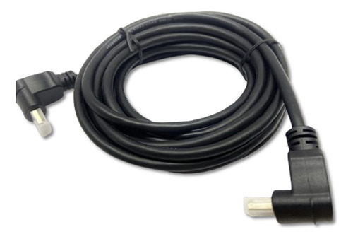 Cabo Hdmi 2.0, 4k, Pontas 90° Sem Filtro, 5mts 101.1.113