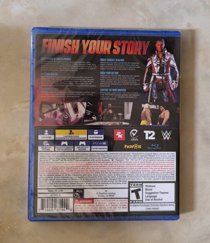 Wwe 2k24 Para Ps4 2024 (Usado)