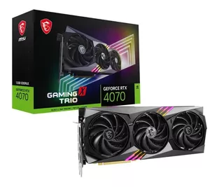 Tarjeta De Video Msi Gaming X Trio Geforce Rtx 4070 12gb