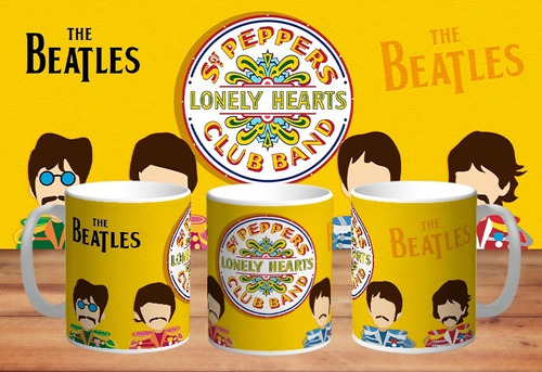 Taza De Cerámica The Beatles #n