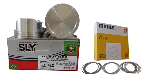Pistao C/ Aneis 050 Gm Blazer S10 2.4 8v Flex 07/11