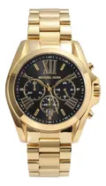 Comprar Reloj Michael Kors Bradshaw Mk5739 Dorado Dial Negro Chrono