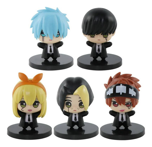 5 Figuras Colección Anime Mashle Magic And Muscles Regalo