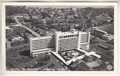 Antigua Postal Hotel El Panama Foto Flatau Panama Vintage