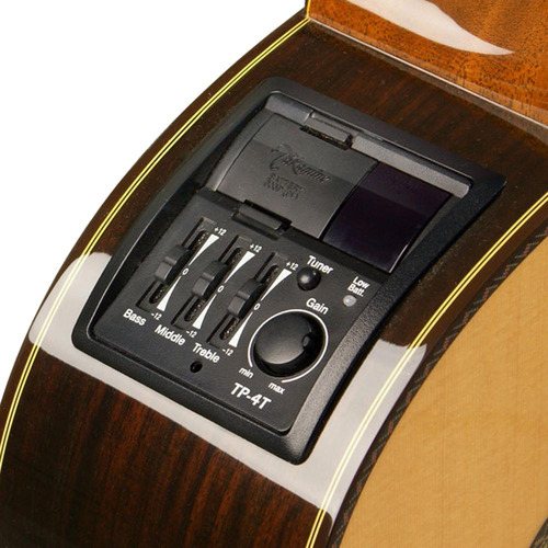 Violão eletroacústica Takamine GD11MCE para destros natural laurel satin