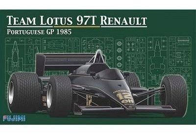 1/20 Equipo Lotus Renault 97t Portugués Gp 1985 W / Clara Cu