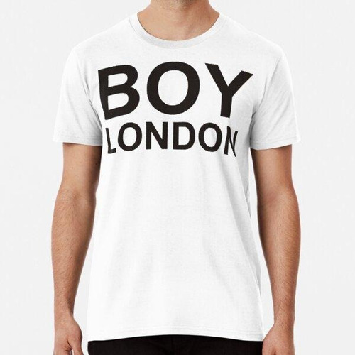 Remera Chico Londres Algodon Premium