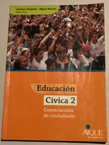 Educación Cívica 2 = Construcción Ciudadana | Aique
