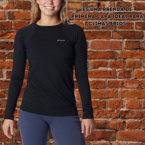 Remera Térmica Columbia Onmi Heat Midweight Mujer
