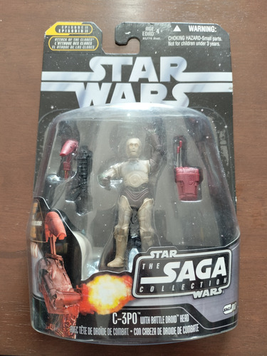 Figura De Acción C-3po Star Wars The Saga Collection (Usado)