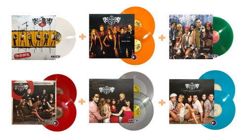 Rbd Rebelde Coleccion Lp Vinyl 