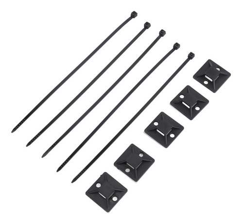 Bridas Para Cables Con Cremallera, 200 Unidades, De Nailon,