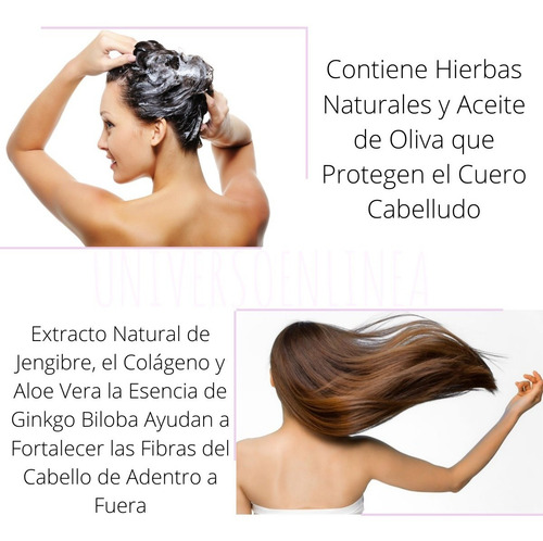 Shampoo Tinte Instantaneo 15min Cubre Canas Jengibre Natural Quiero El Vino Oscuro