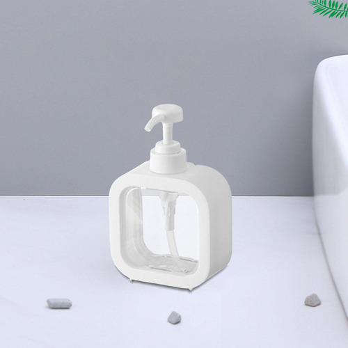 Dispensador De Jabón Botella De Loción Transparente 300ml