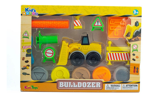 Set De Plastilina Moldeable Tipo Construcción Para Niños