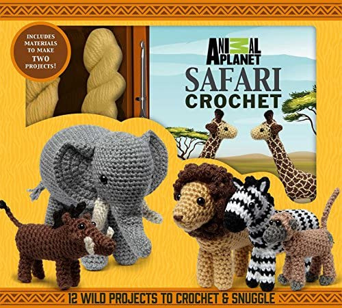 Animal Planet Safari Crochet, De Galusz, Kati. Editorial Thunder Bay Press, Tapa Blanda En Inglés