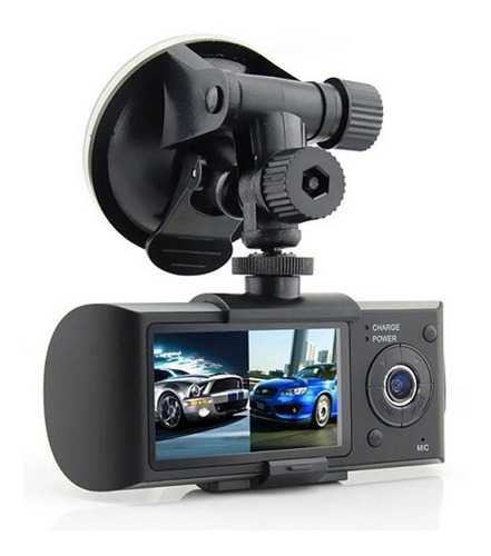 Camara Carro Doble Dual Lente Fhd Gps Sensor 140° 2,7'' 32gb