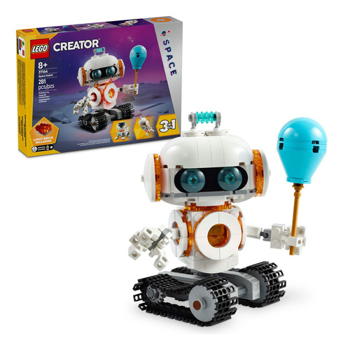 Kit De Construcción Lego Creator 3en1 Robot Espacial 31164 281 Lego Creator