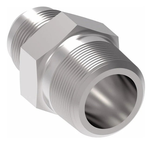 Adap. Macho 2021 0404 Macho Npt 1/4 X Macho Jic 7/16 - 10pçs