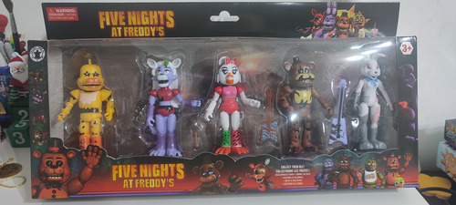 Set De Figuras De Five Nights At Freddy's