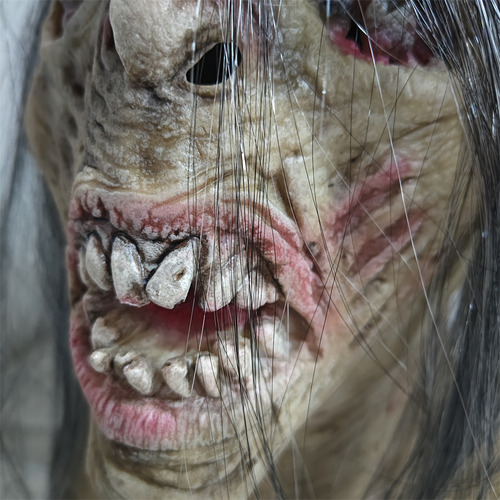 Zombie Man Scary Realistic Old Mask Horror Halloween Mask