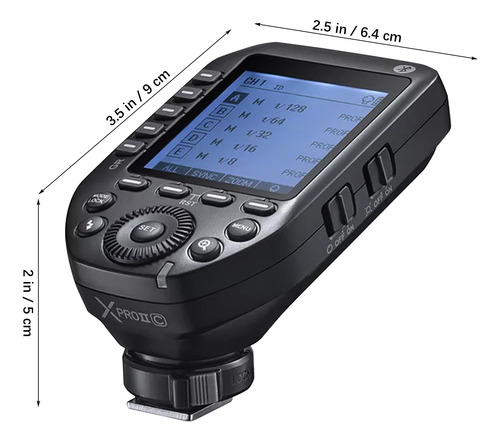 Disparador De Flash Inalámbrico Godox Xproii-c Para Canon