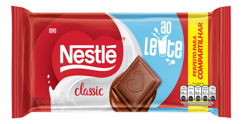 Chocolate con leche Nestlé Classic® - X 150gr