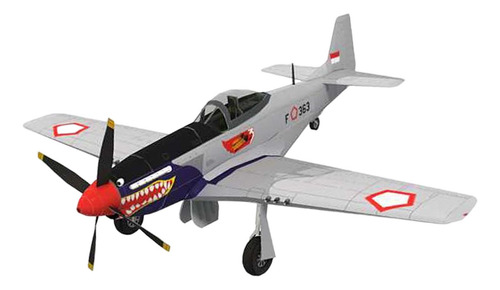 Modelo De Avião 1/33 P-51d, Modelo De Papel De Avião,