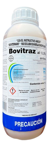 Bovitraz Amitraz Bayer 1 Lt Garrapatacida, Acaros Sarna