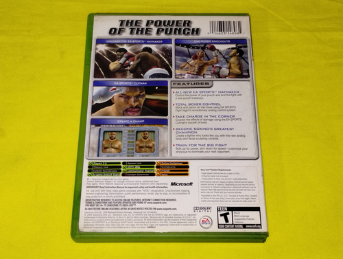 Fight Night Round 2 Xbox Clásico Compatible Con Xbox 360 (Usado)