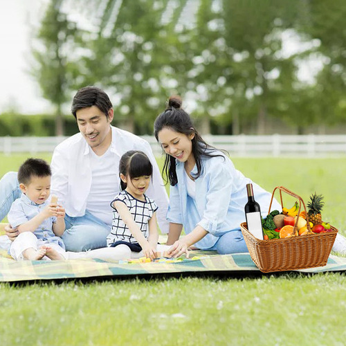 Li Cesta De Mimbre Contenedor De Alimentos Cesta Los