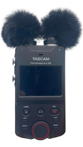 Dead Cat Wind Muff Pop Filter Para Tascam X6 X8 Auriculares