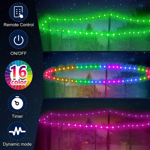 Luces De Trampolín Luces De Tira De Control Remoto Para 22m