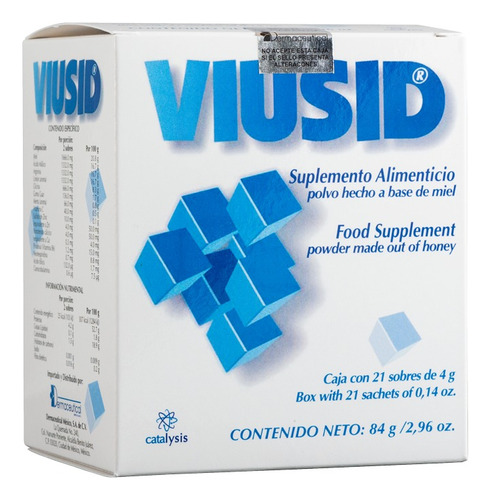 Viusid Suplemento Alimenticio 21 Sobres Catallysis