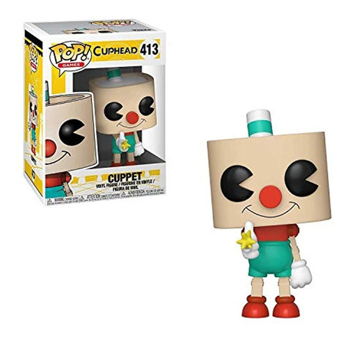 Funko Pop Games: Cuphead - Puphead Figura Coleccionable