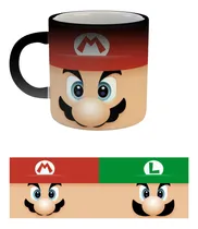 Comprar Taza Mágica Mario Bros Luigi Videojuegos |de Hoy No Pasa| 9