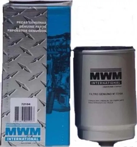 Filtro Combustivel Maxion Hs 2.5 Original Mwm - 72104