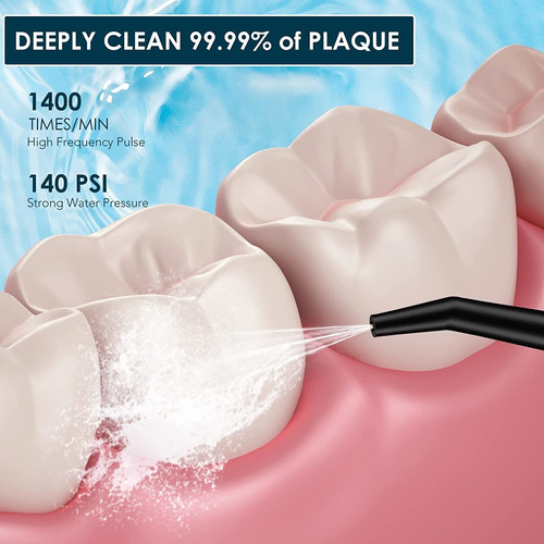 Hilo Dental De Agua Con Combo De Cepillo De Dientes Elã...