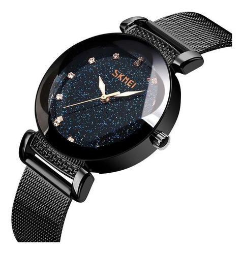 Reloj de mujer Skmei 9188 impermeable de lujo y moda delicada