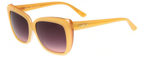 Óculos De Sol Colcci Ytria Caramelo Lente Degradê Feminino