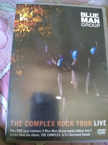 Dvd Promo Blue Man Group The Complex Rock Tour Live Original