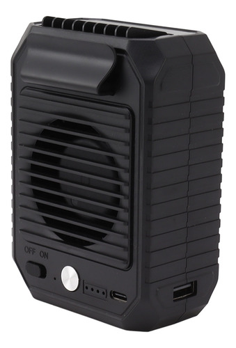 Ventilador De Cintura Portátil Con Batería Usb De 10000 Mah