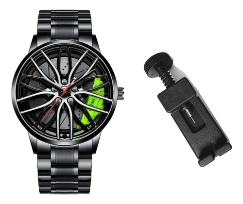 Reloj De Pulsera Para Hombre Con Volante De Coche, Con Medid