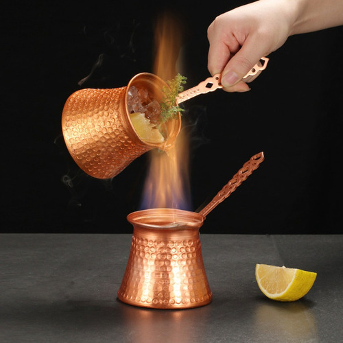 Cafetera Turca, Cafetera Griego, Cezve De Cobre Martillado