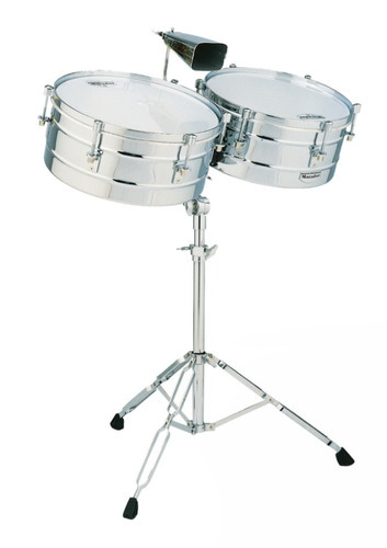Timbales Latin Percussion Lp M257 Matador De 14 /15 Acero