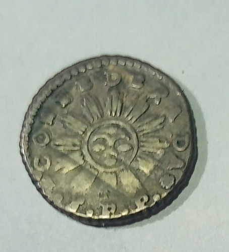 Moneda 1 Real Cordoba Argentina 1841 Pnp Cj35.1.24 A10 R3 Vf (Usado)