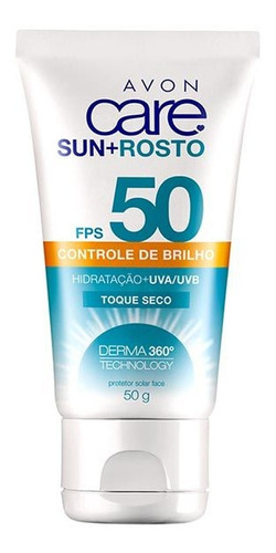 Avon Care Sun+ Rosto Protetor Solar Fps 50 50g