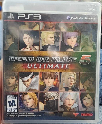 Dead Or Alive 5 Ultimate Para Play Station 3 Ps3 (original (Usado)