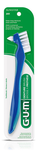 Cepillo De Dientes Gum Doble Cabeza Para Dentaduras Postizas Color